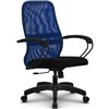 Кресло Метта SU-CP-8 синий для руководителя, сетка/ткань