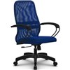 Кресло Метта SU-CP-8 синий для руководителя, сетка/ткань фото 4