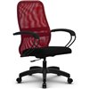 Кресло Метта SU-CP-8P красный для руководителя, сетка/ткань фото 1