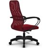 Кресло Метта SU-CP-8P красный для руководителя, сетка/ткань фото 6