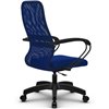 Кресло Метта SU-CP-8P синий для руководителя, сетка/ткань фото 6