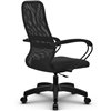 Кресло Метта SU-CP-8P темно-серый для руководителя, сетка/ткань фото 6