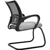 Кресло Метта SU-CS-9F2 светло-серый для посетителя, сетка/ткань фото 6