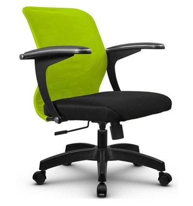 Кресло Метта SU-M-4 зеленый для оператора, сетка/ткань