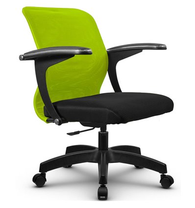 Кресло Метта SU-M-4P зеленый для оператора, сетка/ткань