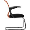 Кресло Метта SU-M-4F1 оранжевый для посетителя, сетка/ткань фото 2