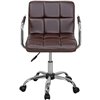 Кресло Аллегро WX-940 для оператора, экокожа, цвет коричневый фото 2