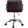 Кресло Аллегро WX-940 для оператора, экокожа, цвет коричневый фото 5