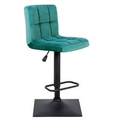 Барный стул Курт WX-2320 зеленый, велюр фото 1