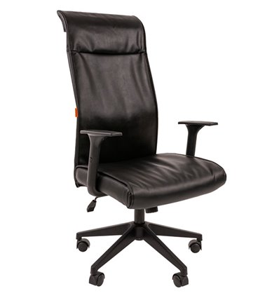 Кресло CHAIRMAN 510 для руководителя, экокожа, цвет черный