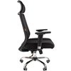 Кресло CHAIRMAN 555 LUX для руководителя, сетка/ткань, цвет черный фото 3