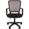 Кресло CHAIRMAN 698 LT GREY для оператора, сетка/ткань, цвет серый/черный фото 2