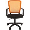 Кресло CHAIRMAN 698 LT ORANGE для оператора, сетка/ткань, цвет оранжевый/черный фото 2