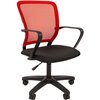 Кресло CHAIRMAN 698 LT RED для оператора, сетка/ткань, цвет красный/черный фото 1