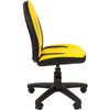 Кресло CHAIRMAN KIDS 122 Black Yellow детское, экокожа, цвет черный/желтый фото 3