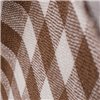 Стул Eames DAW LMZL-PP620-009 ткань серая/коричневая клетка, ножки светлый бук фото 10
