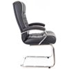 Кресло EVERPROF Atlant CF PU Black для посетителя, экокожа, цвет черный фото 3