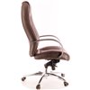 Кресло EVERPROF DRIFT Full AL M Brown для руководителя, натуральная кожа, цвет коричневый фото 3