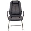 Кресло EVERPROF DRIFT Full CF PU Black для посетителя, экокожа, цвет черный фото 2