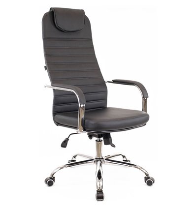 Кресло EVERPROF EP-708 TM PU Black для руководителя, экокожа, цвет черный