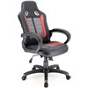 Кресло EVERPROF Forsage PU игровое, экокожа/ткань, цвет черный/красный фото 1