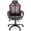 Кресло EVERPROF Forsage PU игровое, экокожа/ткань, цвет черный/красный фото 2
