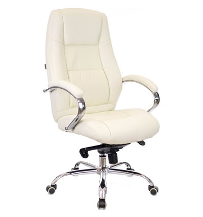 Кресло EVERPROF KRON M PU Cream для руководителя, экокожа, цвет кремовый