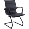 Кресло EVERPROF LEO CF Black PU для посетителя, экокожа, цвет черный фото 1