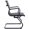 Кресло EVERPROF LEO CF Black PU для посетителя, экокожа, цвет черный фото 3