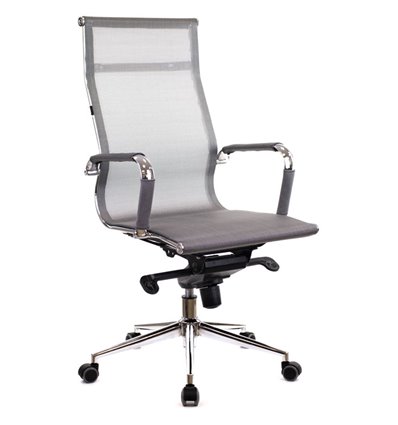 Кресло EVERPROF OPERA M Mesh Grey для руководителя, сетка, цвет серый