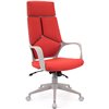 Кресло EVERPROF Trio Grey TM Red для руководителя, ткань, цвет красный фото 1
