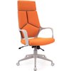 Кресло EVERPROF Trio Grey TM Orange для руководителя, ткань, цвет оранжевый фото 1