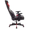 Кресло Zombie VIKING TANK RED игровое, экокожа, цвет черный/красный/белый фото 4