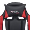 Кресло Zombie VIKING TANK RED игровое, экокожа, цвет черный/красный/белый фото 6