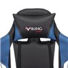 Кресло Zombie VIKING TANK BLUE игровое, экокожа, цвет черный/синий/белый фото 6