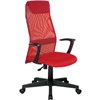 Кресло Бюрократ KB-8/R/TW-97N для руководителя, цвет красный фото 1