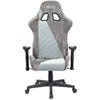 Кресло Zombie VIKING X GREY Fabric игровое, ткань, цвет серый/серо-голубой фото 2