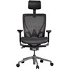 Кресло Schairs AEON - A01S для руководителя, эргономичное, сетка, цвет серый фото 2