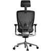 Кресло Schairs AEON - A01S для руководителя, эргономичное, сетка, цвет серый фото 5