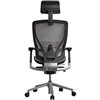 Кресло Schairs AEON - A01S для руководителя, эргономичное, сетка, цвет светло-серый фото 5