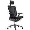 Кресло Schairs AEON - M01S для руководителя, эргономичное, сетка/ткань, цвет черный фото 1