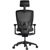 Кресло Schairs AEON - M01B для руководителя, эргономичное, сетка/ткань, цвет серый фото 5