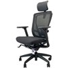 Кресло Schairs AEON - M01B для руководителя, эргономичное, сетка/ткань, цвет черный фото 1