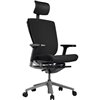 Кресло Schairs AEON - P01S для руководителя, эргономичное, ткань, цвет черный фото 1