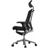 Кресло Schairs AEON - P01S для руководителя, эргономичное, ткань, цвет черный фото 3