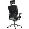 Кресло Schairs AEON - P01S для руководителя, эргономичное, ткань, цвет серый фото 4
