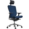 Кресло Schairs AEON - P01S для руководителя, эргономичное, ткань, цвет синий фото 1
