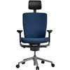 Кресло Schairs AEON - P01S для руководителя, эргономичное, ткань, цвет синий фото 2