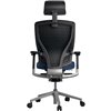 Кресло Schairs AEON - P01S для руководителя, эргономичное, ткань, цвет синий фото 5