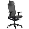 Кресло Schairs ZEN2 - M01B для руководителя, эргономичное, сетка/ткань, цвет серый фото 1